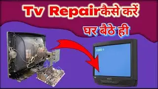 📺💯 Led Tv Repair Kaise Karen, How To Repair Crt Tv, Led Tv Repair 🪄📺 #tvrepairkesekare #omtek 