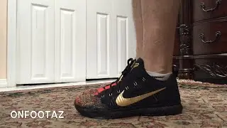 Nike Kobe 10 X Elite Low Christmas On Foot