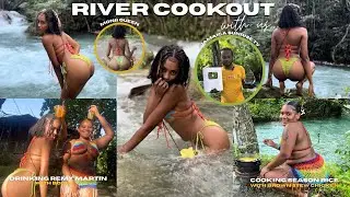 JAMAICA RIVER COOKOUT WITH @jamaicaSUNRISETV