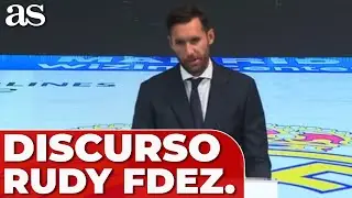 DISCURSO de RUDY FERNÁNDEZ en su DESPEDIDA del REAL MADRID