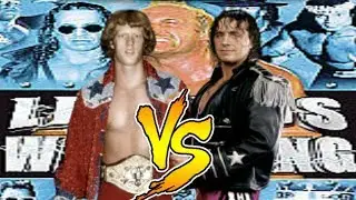 Legends of Wrestling 1 David Von Erich vs Bret Hart
