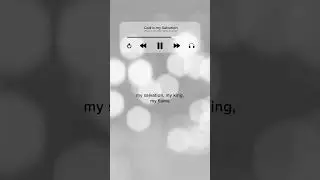 God is My Salvation #praiseandworship #inspiration #worshipmusic #music #godismysalvation