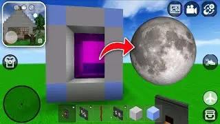 Как сделать ПОРТАЛ НА ЛУНУ в MINI BLOCK CRAFT 3D