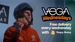 Vega Wednesdays - Free Hungry Monkey Delivery Code Every Week