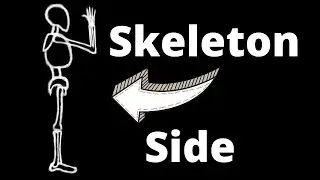 How to Draw the Skeleton from the Side View - Anatomy for Artists