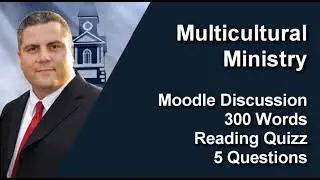 Multicultural Ministry UNIT 1