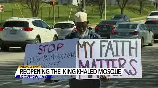 Campus mosque still closed to public at Shaw University