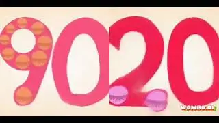 Endless Numbers 90 and 20 for CATA Letter M