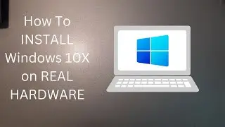 Как установить Windows 10X на РЕАЛЬНОЕ ОБОРУДОВАНИЕ (записать Windows 10X FFU на диск)