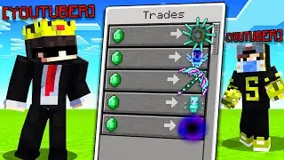 Minecraft But Indian Youtuber Trade OP Item !