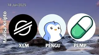 Analisa Kripto - Apakah XLM, PENGU dan PUMP masih akan Naik? Update terbaru