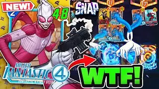 NEW MISTER FANTASTIC IS ABSURD! HAND BUFF DECK IS CRAZY! | Marvel Snap