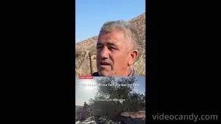 Palestinian olive farmer Raji Ayash Hassan responds to Israeli settler attacks