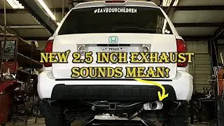 Honda Pilot Gets New 2 5inch Exhaust & IT SOUNDS MEAN!