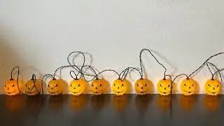 Gemmy Halloween 2009 Musical String Lights (Pumpkin&rsquo;s) (Kmart Model)