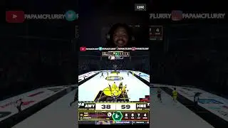 POV: Брон бежит от берега к берегу #nba2k26 #shorts #fyp
