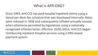 APR-DRG Overview