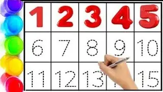 123 Numbers, learn to count, One two three, 1 to 20, 1 to 100 counting, abc, alphabet a to z - 541