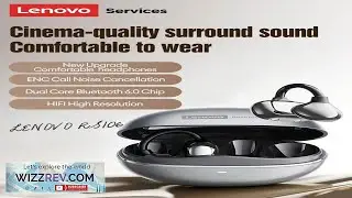 Lenovo RS106 Bluetooth Earphones Ear Hook Style Sports & Running Long Battery Life