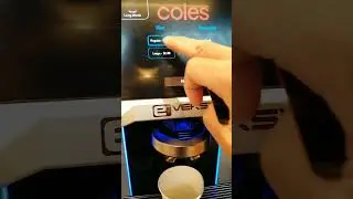Making Coffee at Coles Supermarket #shorts #coffee
