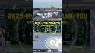 FREE GOAT CODE #lockercode #nba2k25 #nba #nba2k #2k #2k25 #mtg #trending #gaming #basketball #myteam