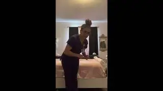 Making an occupied bed