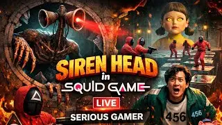 One Mistake Game Over 😈 Squid Game LIVE 🔴#SeriousGamer