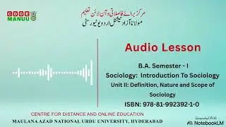 Unit 02, Sociology Core: Introduction to Sociology