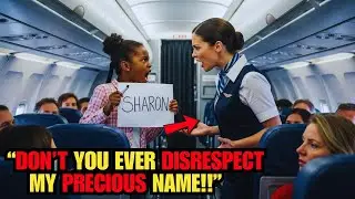 Little black Girl Embarrasses Racist Flight Attendant Who Couldn&rsquo;t Spell Her Name Correctly