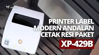 PRINTER LABEL TERBARU ANDALAN BUAT CETAK RESI PENGIRIMAN - XPRINTER XP429B