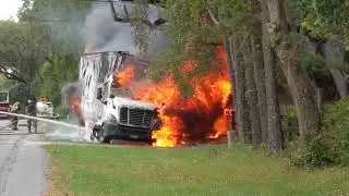 Amy's LTI Truck Fire