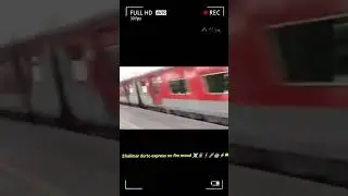 shalimar durto express on fire mood ☠️👮🚦🚀🤖🇮🇳💪⚡#indianrailway #highspeedtrain #trendingshort #viral