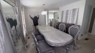 LUXURIOUS DINING ROOM TRANSFORMATION/ DECORATE WITH ME Ft. CRYSTOP #homeupdates