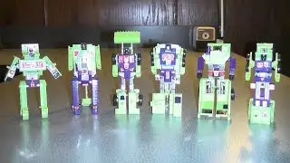 ВИДЕОУРОК ПО СОЗДАНИЮ НАКЛЕЕК: TRANSFORMERS ENCORE TAKARA TOMY G1 CONSTRUCTICONS