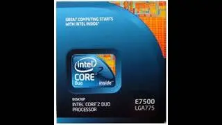 Core 2 Duo E7500 (CPU-Z)