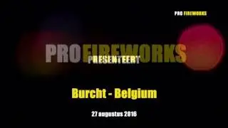 Profireworks - Vuurwerkshow te Burcht achter sportpark de wallen (8-kleur 2016) Full HD mp4 HD
