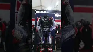 Fabio Quartararo&rsquo;s Actual MotoGP Suit 💙🏁 | Live at IBW 2025