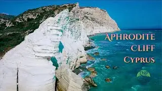 Aphrodite Cliff, Cyprus in 4K Drone | Stunning Aerial View of Rocky Coastline & Sea