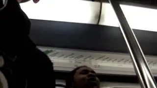 Kinsy Ray _ Children In The Sun #2 _ Live performance in Parisian Metro