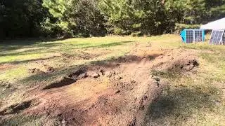 Fish Pond build day 1 #garden #farming #homestead 