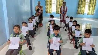 🎯 Number Name Activity For LKG Class Little Kids 💥 #school #kidslearning