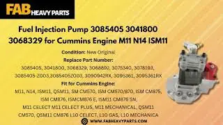Fuel Injection Pump 3085405 3041800 3068329 for Cummins Engine M11 N14 ISM11