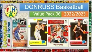 BREAK Donruss Basketball 2022/2023 Value Pack No6 #tradingcards #cardbreaks #nba (MEAL sized)