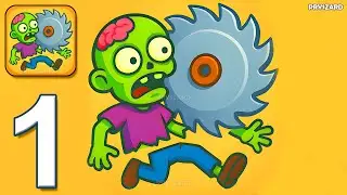 Rooftop Survival: Zombie TD - Gameplay Walkthrough Part 1 - Rooftop Defense (iOS, Android)
