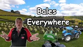 Round Bale Silage Chaos: The Never-Ending Battle for Storage Space (and Sanity!)
