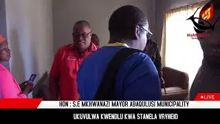 Laba bantu esibakhele indlu abasiwo amalunga ENKATHA Futhi abavoti Mayor Mkhwanazi