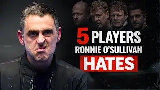 5 Snooker Players Ronnie O’Sullivan Couldn’t Stand