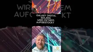 #galaxydigital  hat innerhalb von 24 Stunden Solana (SOL) im Wert von rund 530 Mio$ erworben