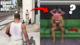 Что произойдёт, если подойти к ЭТОЙ девушке, играя за Франклина в GTA 5?