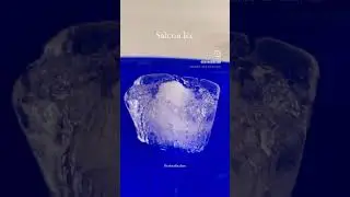 What Happens When You put Salt on Ice?? Simple Experiments for kids. Follow for more! #shortsforyou